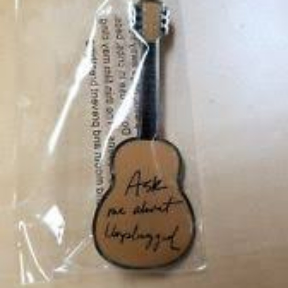 Unplugged Guitar Promotional Pin by Avon